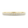 Joanna  Two Third Pave Wedding Ring - 18k Yellow Gold