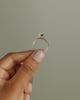 Jude - Pear Bezel Solitaire with Hidden Halo and Cathedral High Setting Engagement Ring - 18k Rose Gold