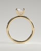 Judy - Radiant Solitaire - 18k Yellow Gold High Setting