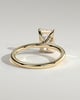 Judy - Radiant Solitaire - 18k Yellow Gold High Setting