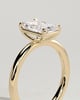 Judy - Radiant Solitaire - 18k Yellow Gold