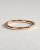 Kaitlyn - Classic Half Pave Band Wedding Ring - 18k Rose Gold