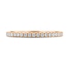 Kaitlyn  Half Pave Wedding Ring - 18k Rose Gold
