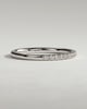 Kaitlyn - Classic Half Pave Band Wedding Ring - 18k White Gold