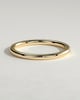 Kaitlyn - Classic Half Pave Band Wedding Ring - 18k Yellow Gold