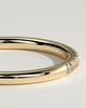 Kaitlyn - Classic Half Pave Band Wedding Ring - 18k Yellow Gold