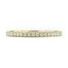 Kaitlyn  Half Pave Wedding Ring - 18k Yellow Gold