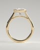 Kaylah  Bezel Set Round Solitaire - 18k Yellow Gold