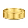 Lachlan Mens Wedding Ring - 9k Yellow Gold