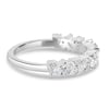 Lana - Round and Marquise Accent Wedding Ring - 18k White Gold