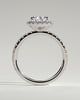Lauren - Pear Halo with Pav Set - 18k White Gold