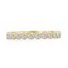 Laurie - Petite Bezel Ring - 18k Yellow Gold Straight