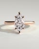 Leila - 6 Claw Marquise Solitaire - 18k Rose Gold