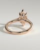 Leila - 6 Claw Marquise Solitaire - 18k Rose Gold