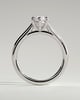 Leila - 6 Claw Marquise Solitaire - 18k White Gold