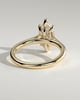 Leila - 6 Claw Marquise Solitaire - 18k Yellow Gold