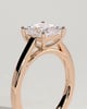 Lilith - 4 Claw Princess Solitaire - 18k Rose Gold
