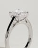 Lilith - 4 Claw Princess Solitaire - 18k White Gold