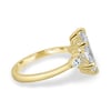 Loretta - Marquise Trilogy with Round and Pear Stones - 18k Yellow Gold