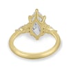 Loretta - Marquise Trilogy with Round and Pear Stones - 18k Yellow Gold