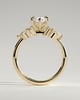Loretta - Marquise Trilogy with Round and Pear Stones - 18k Yellow Gold
