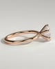 Louise  6 Claw Round Solitaire - 18k Rose Gold