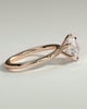 Louise  6 Claw Round Solitaire - 18k Rose Gold