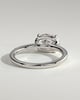 Mabeline- 4 Claw East West Solitaire - 18k White Gold