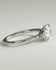 Mabeline- 4 Claw East West Solitaire - 18k White Gold