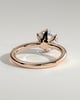 Mariah - Low Set Round Solitaire - 18k Rose Gold