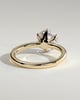Mariah - Low Set Round Solitaire - 18k Yellow Gold