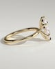 Marly - Classic Marquise 6 Claw Solitaire Engagement Ring - 18k Yellow Gold High Setting