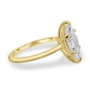 Marly - 6 Claw Marquise Solitaire - 18k Yellow Gold