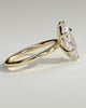 Marly - 6 Claw Marquise Solitaire - 18k Yellow Gold