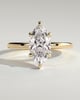 Marly - 6 Claw Marquise Solitaire - 18k Yellow Gold