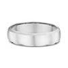 Michael Mens Wedding Ring - 9k White Gold