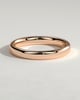 Miranda - Princess Channel Set Wedding Ring - 18k Rose Gold