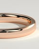 Miranda - Princess Channel Set Wedding Ring - 18k Rose Gold