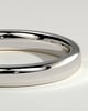 Miranda - Princess Channel Set Wedding Ring - 18k White Gold