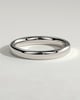 Miranda - Princess Channel Set Wedding Ring - 18k White Gold