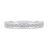 Miranda - Channel Set Wedding Ring - 18k White Gold