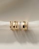 Miranda - Princess Channel Set Wedding Ring - 18k Yellow Gold