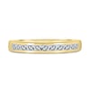 Miranda - Channel Set Wedding Ring - 18k Yellow Gold