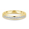 Miranda - Channel Set Wedding Ring - 18k Yellow Gold
