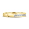 Miranda - Channel Set Wedding Ring - 18k Yellow Gold