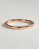 Monet - Classic Bead Set Micropave Band Wedding Ring - 18k Rose Gold