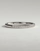 Monet - Classic Bead Set Micropave Band Wedding Ring - 18k White Gold
