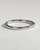 Monet - Classic Bead Set Micropave Band Wedding Ring - 18k White Gold