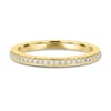 Monet - Micropave Wedding Ring - 18k Yellow Gold