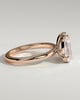 Morgan - Pear and Radiant Toi Et Moi - 18k Rose Gold